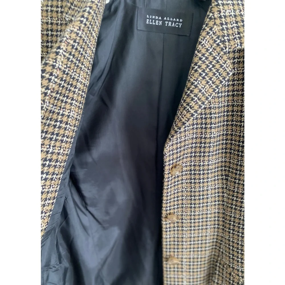Ellen Tracy houndstooth blazer - Picture 4 of 4